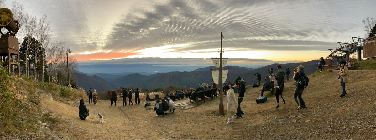ヘブンズそのはら展望台
星と雲海を見に