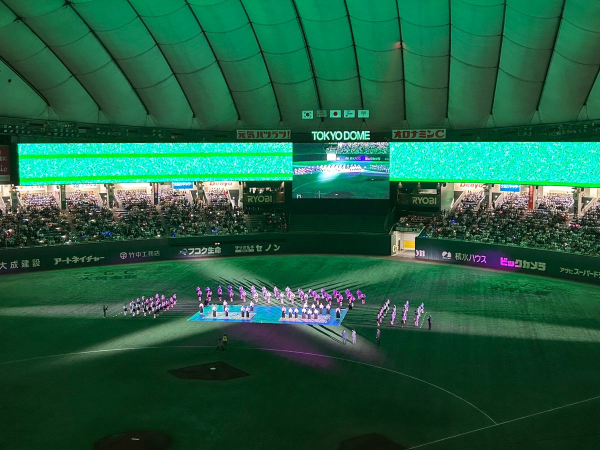 4万人の観衆でした。
