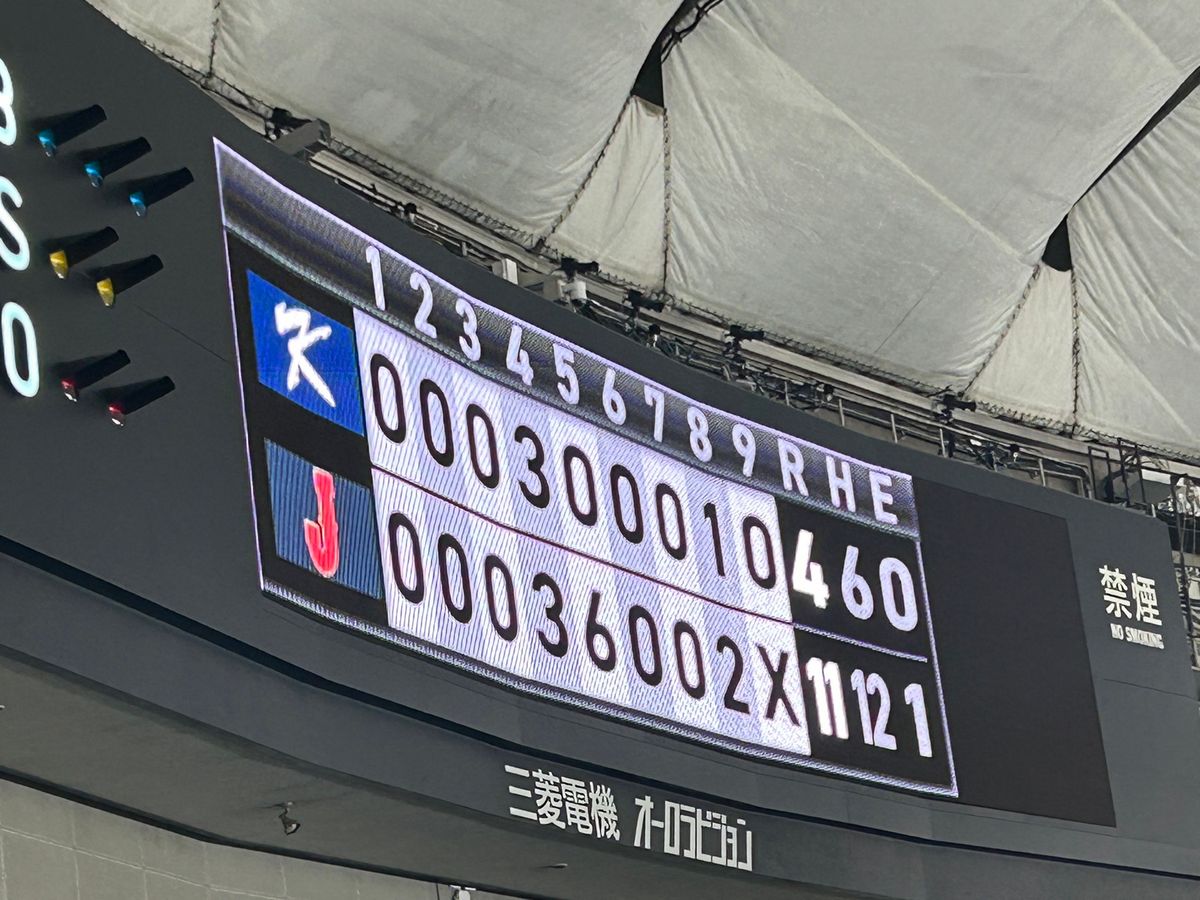 4万人の観衆でした。
