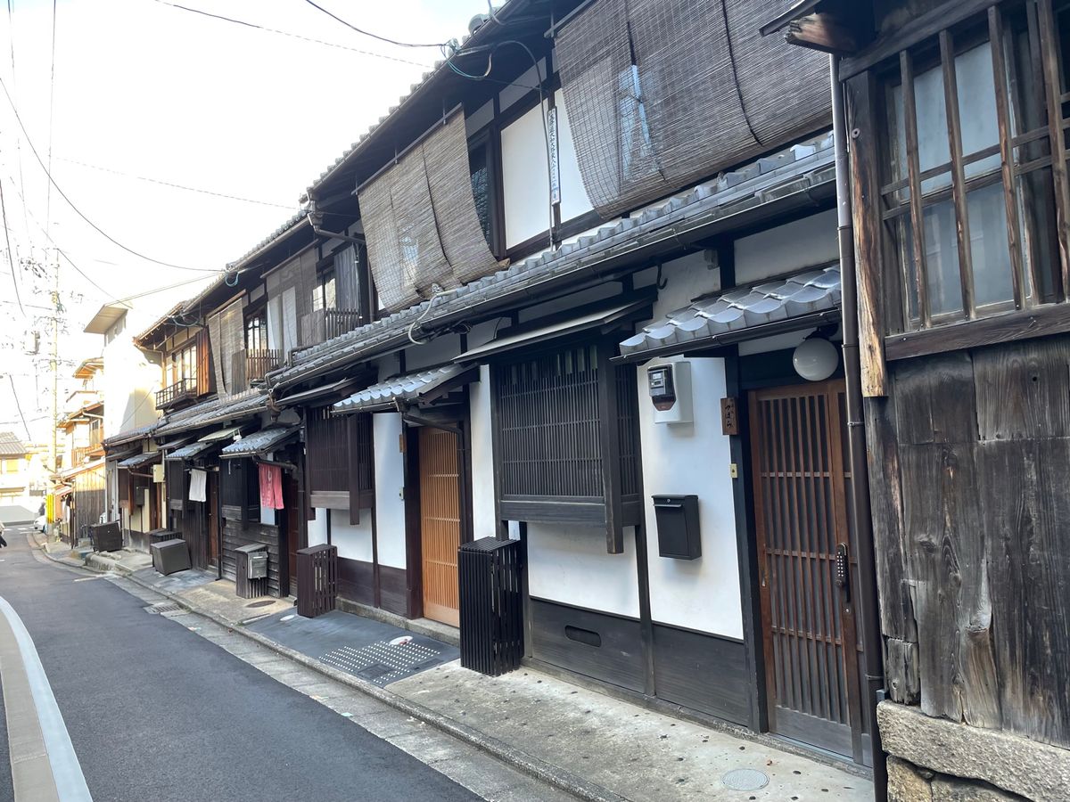 こういう古い街並みも良いね。