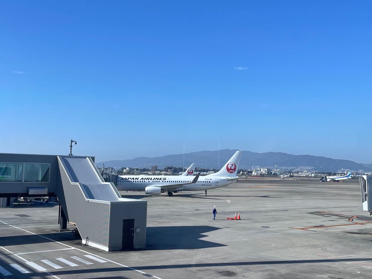 年末は家族で鹿児島へ。旅の起点は伊丹空港から。