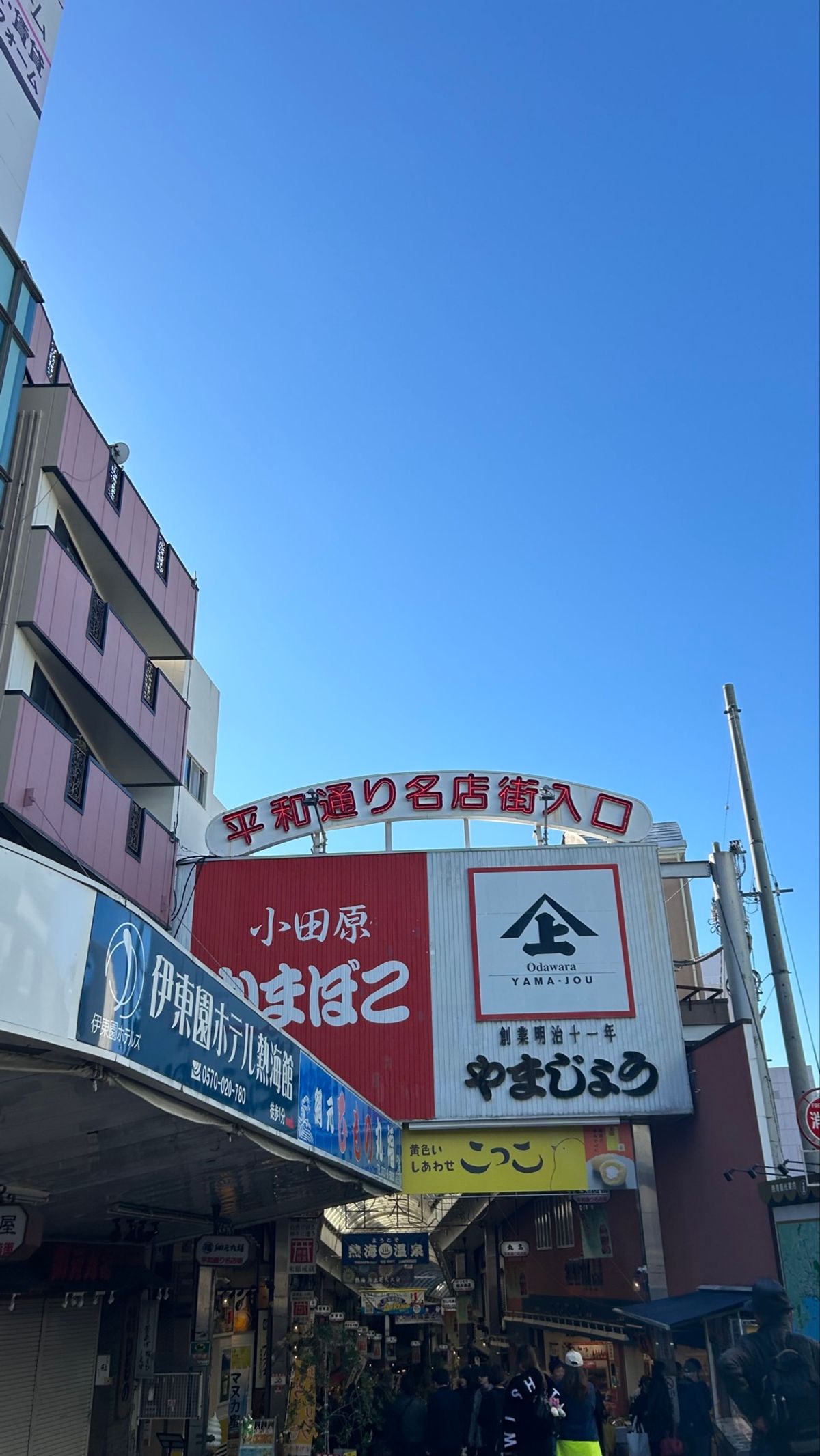 最後は熱海駅前の商店街を。
あんまりお腹すいてなかったから、これだけ。
も...