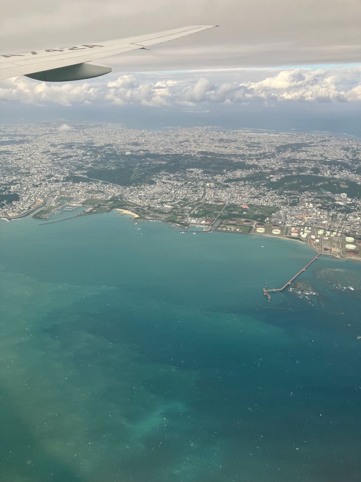 空からの眺めは最高ですね。