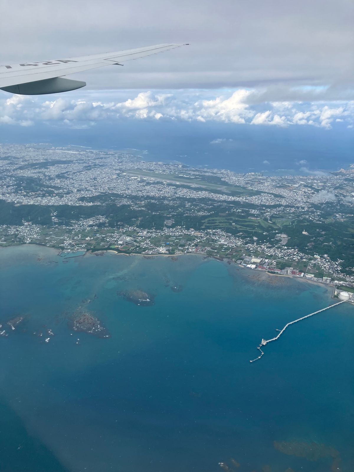 空からの眺めは最高ですね。