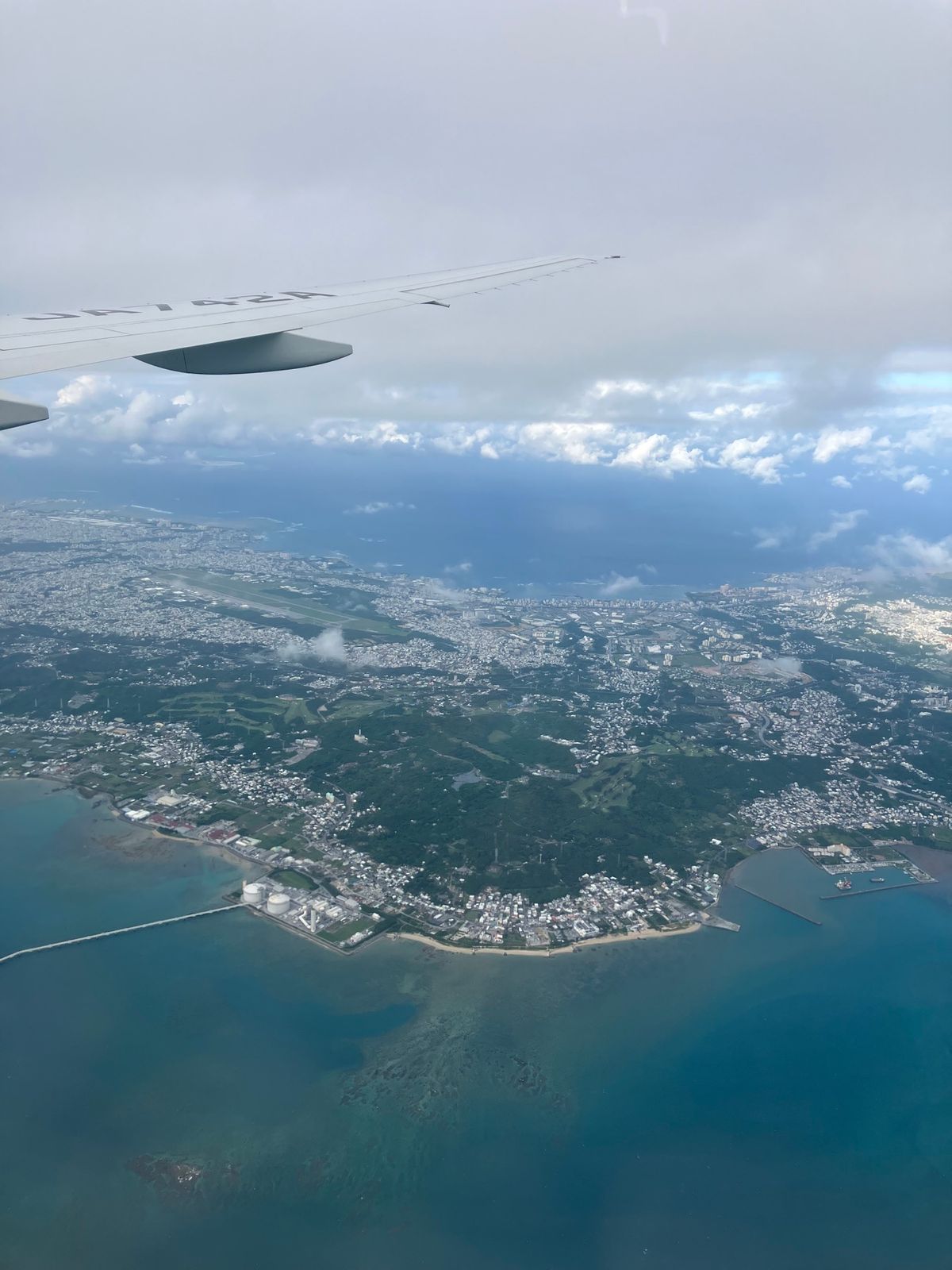 空からの眺めは最高ですね。