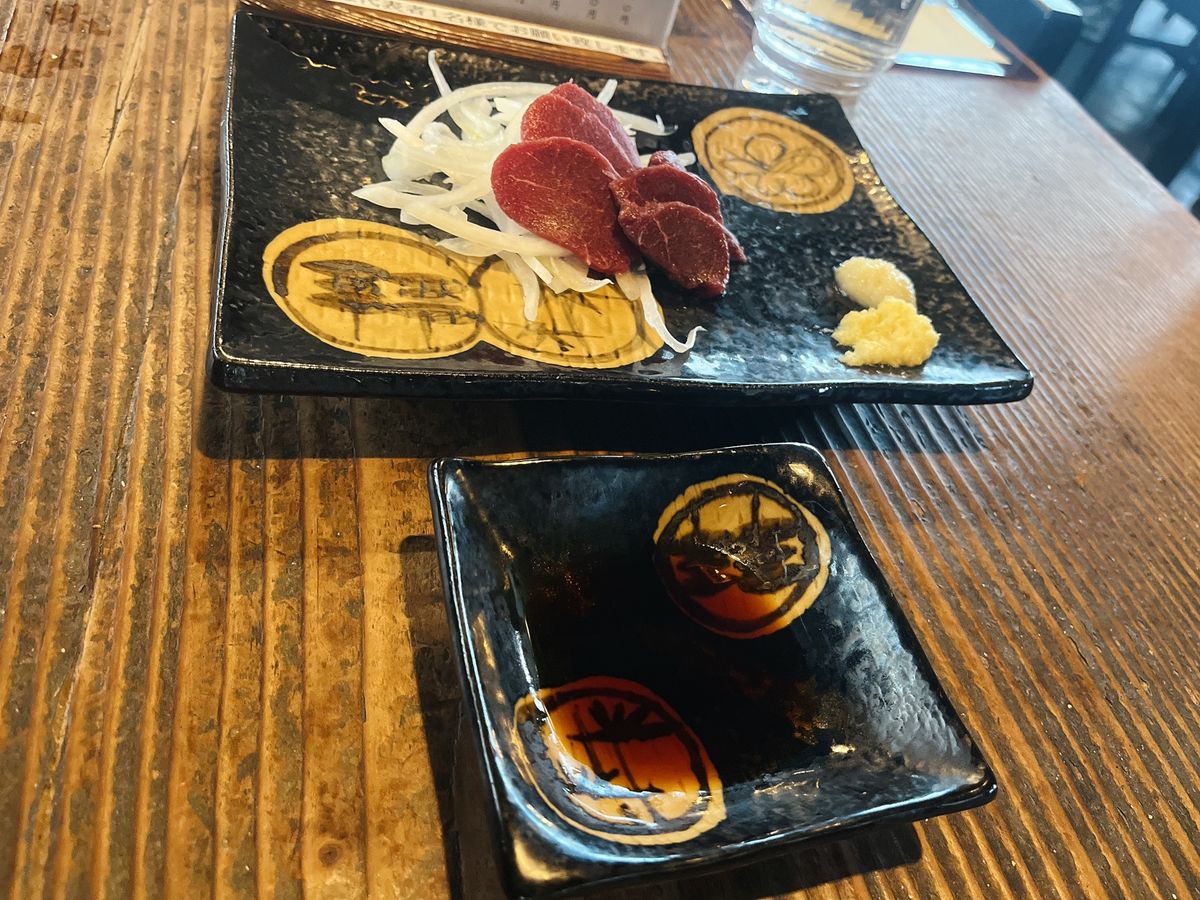 馬刺しとほうとう