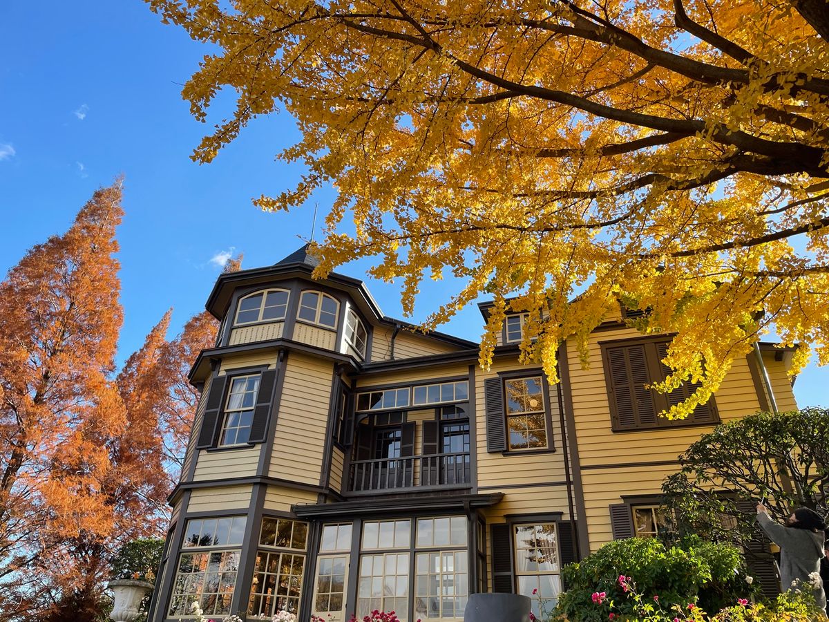 山下公園からはてくてく歩いて山手イタリア庭園へ。