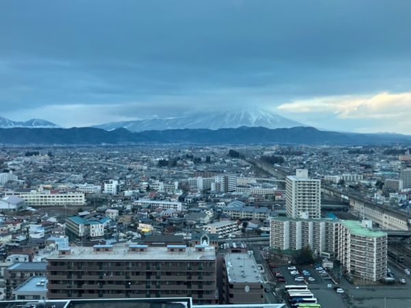 日本・岩手県「冬の秋田県・岩手県・宮城県『北海道東日本パス』電車旅」の写真：【撮影場所】
岩手県 盛岡市 マリオス2...