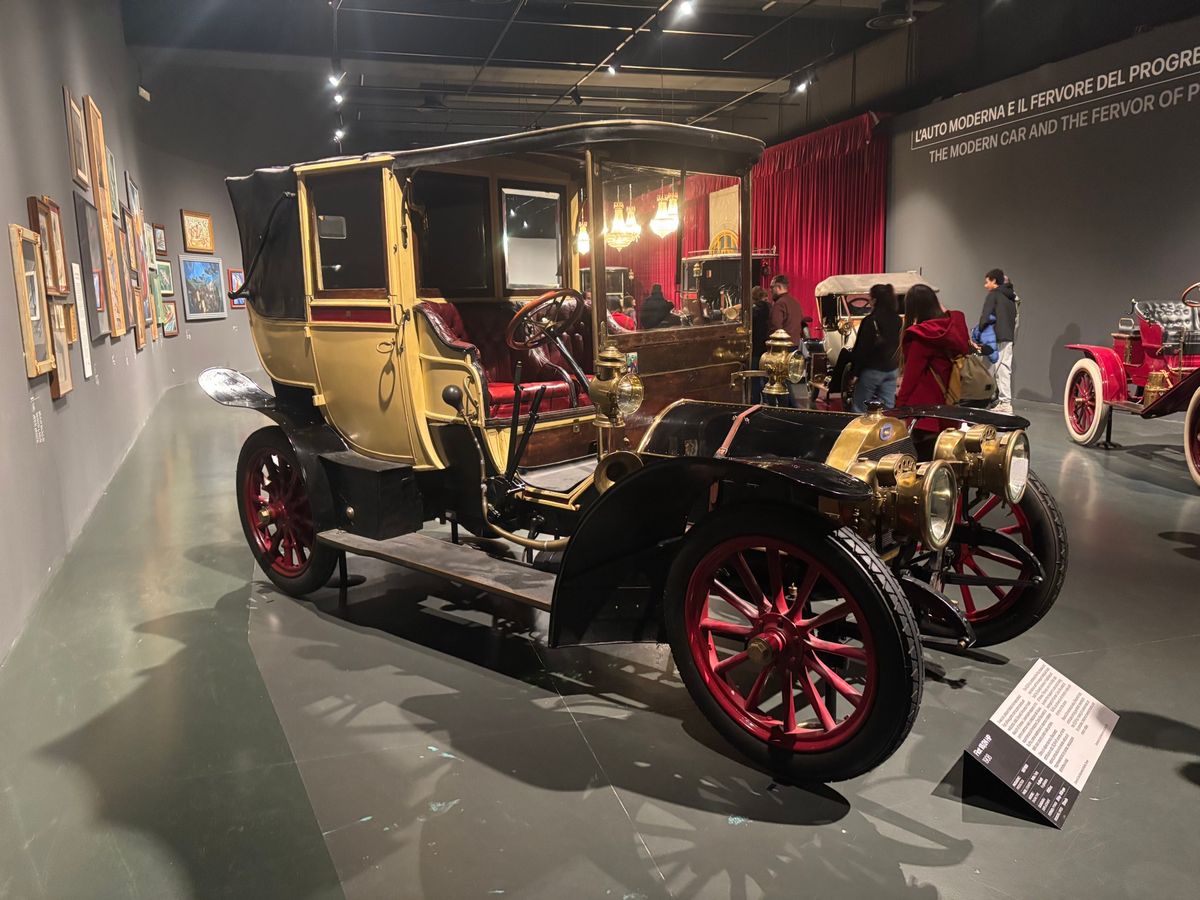 トリノ　トリノ自動車博物館
フィアット、フェラーリの車が多数展示