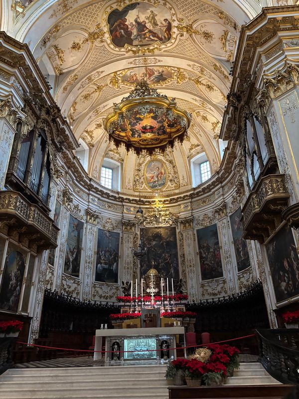 イタリア・フィレンツェ「イタリア旅行 ミラノ、トリノ、フィレンツェ、モデナ」の写真：ベルガモ　ベルガモ大聖堂
