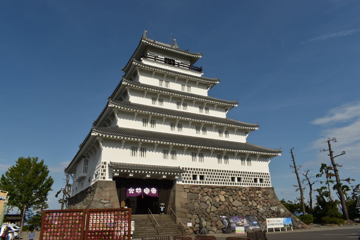 大三東駅
島原城
諫早湾干拓堤防道路
