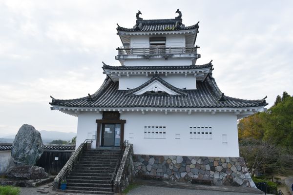 日本・大分県「大分県高崎山・杵築城」の写真