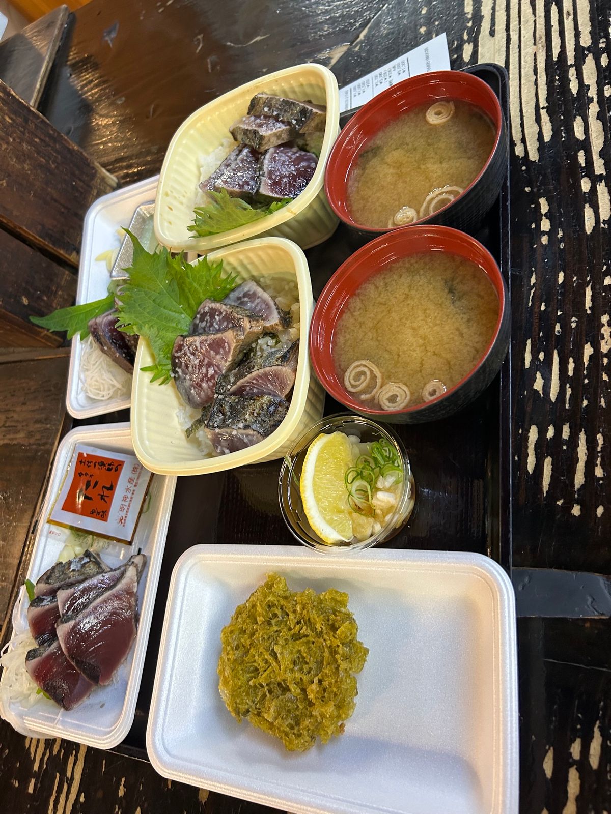 2日目〜❣️
ひろめ市場に行きました🐟のり天がちょーおいD