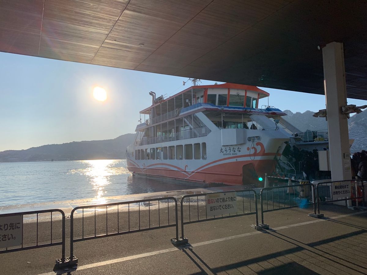 5日目　広島駅出発しいざ宮島厳島神社へ