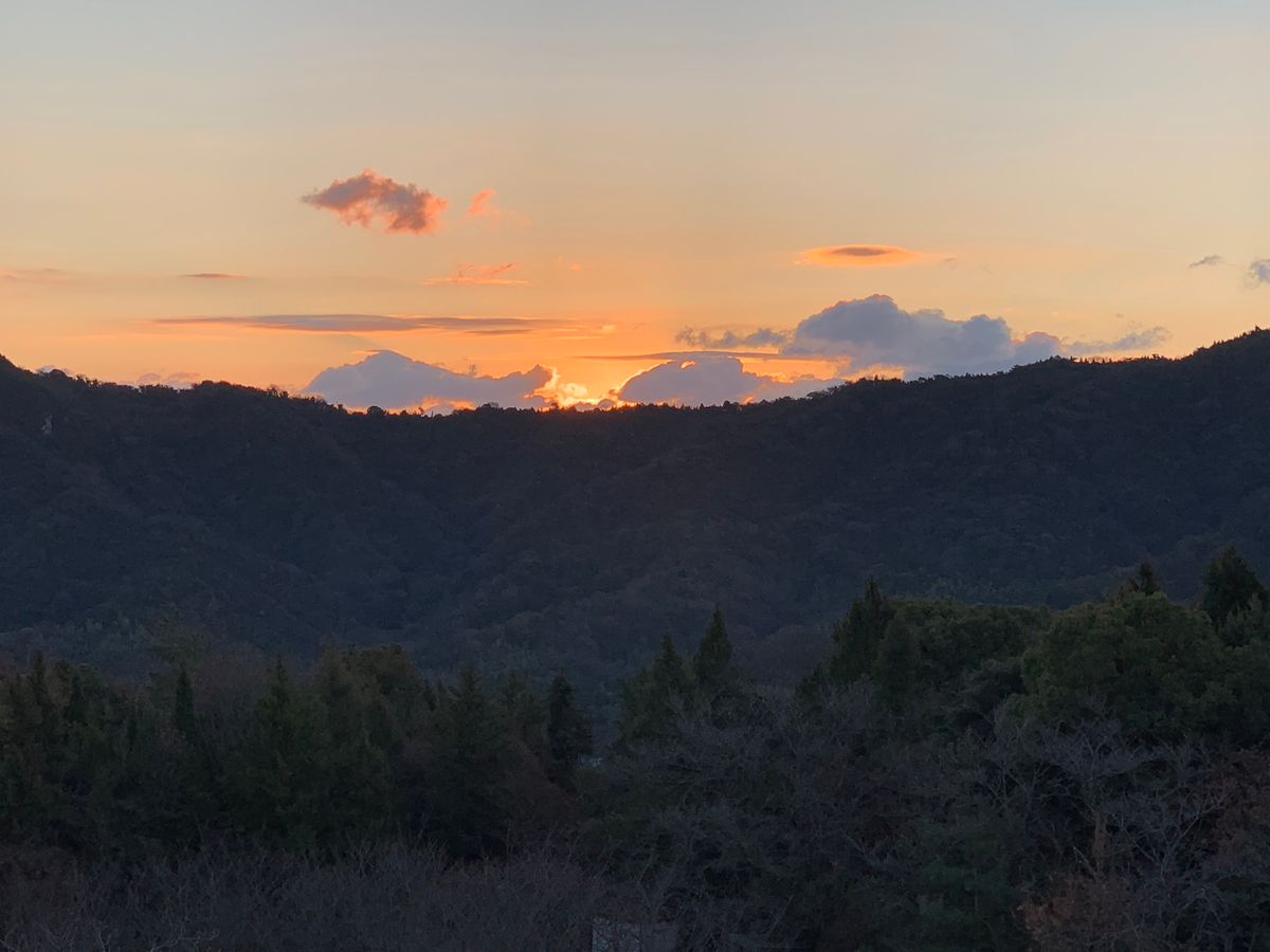 3日目　伯方島で初日の出　御来光