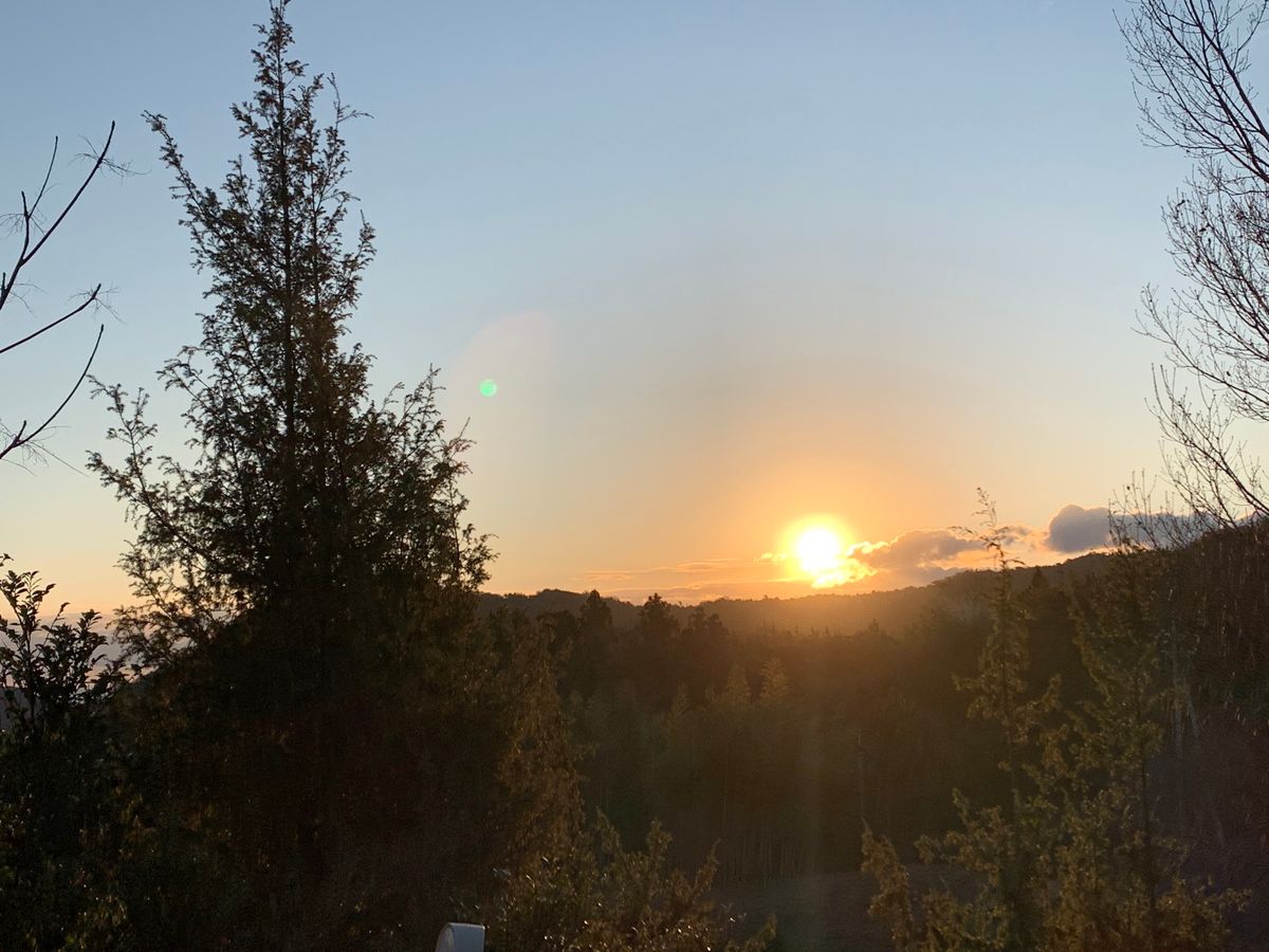 3日目　伯方島で初日の出　御来光