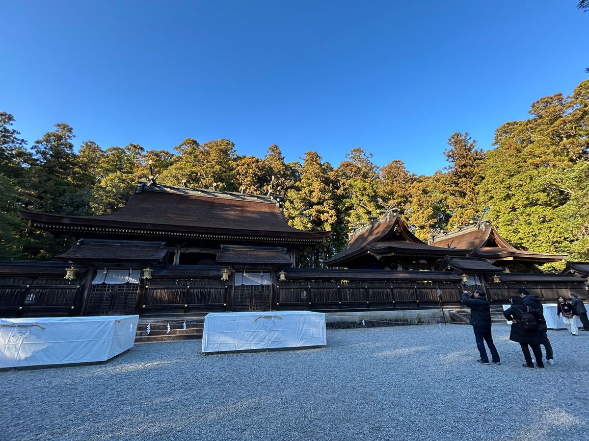 熊野本宮大社、大晦日