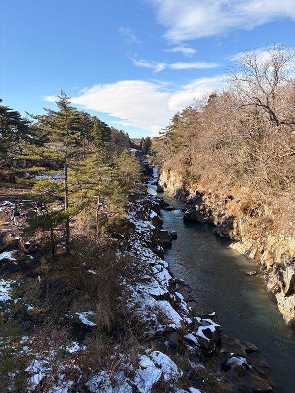 日本・松島「東北旅行」の写真：厳美渓、中尊寺、毛越寺