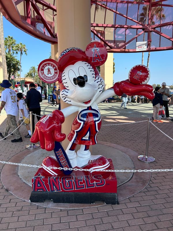 アメリカ(米国)・アナハイム「大谷くんの試合観戦⭐️エンジェルスタジアム」の写真
