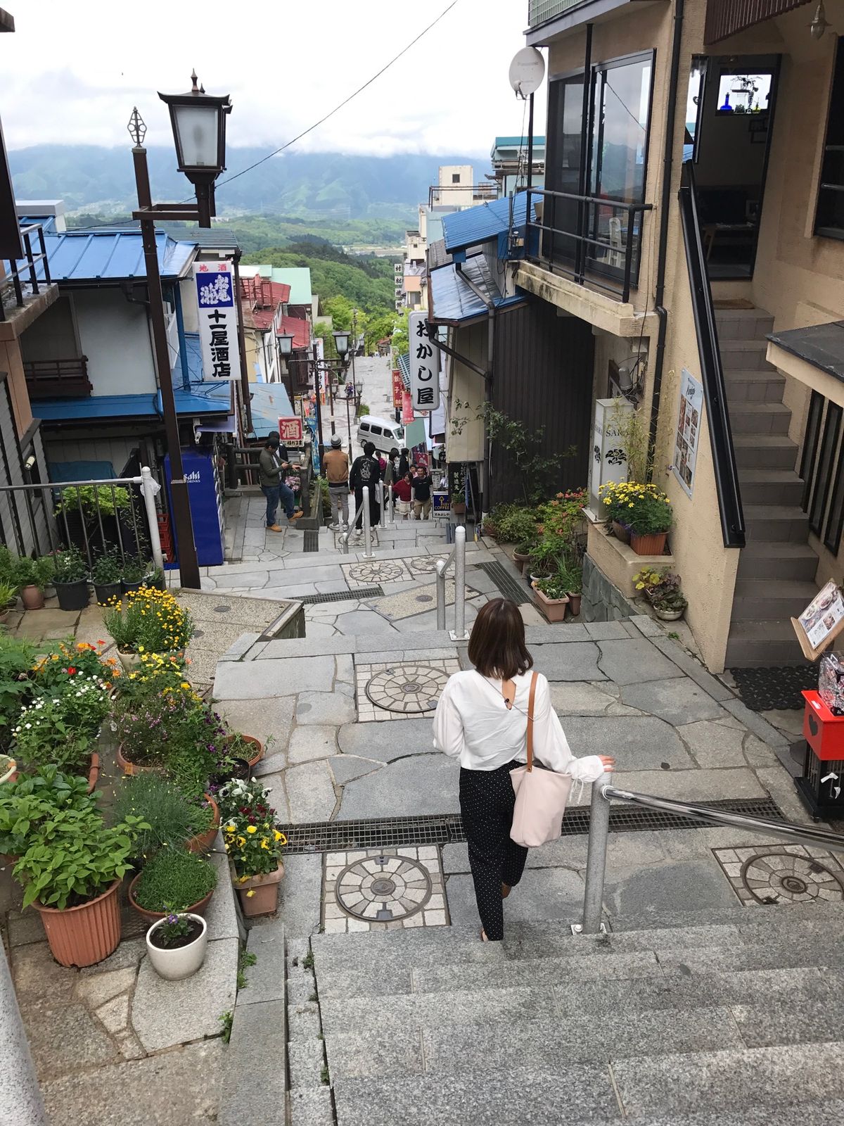 伊香保温泉の階段