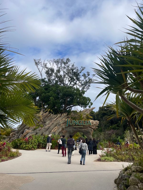日本・沖縄県「ジャングリア&スパ」の写真：雨ならば考えたくもないけど…
とりあえず...