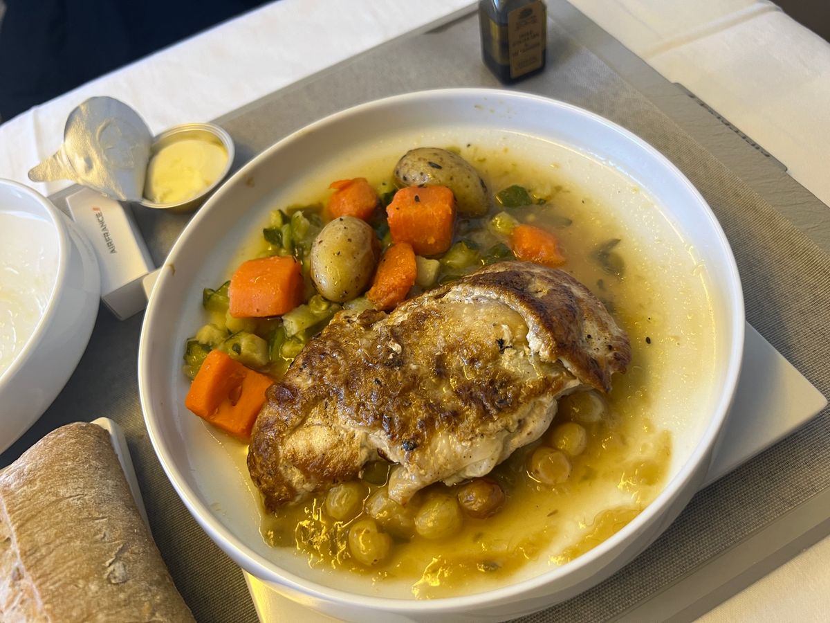 エールフランス機内食