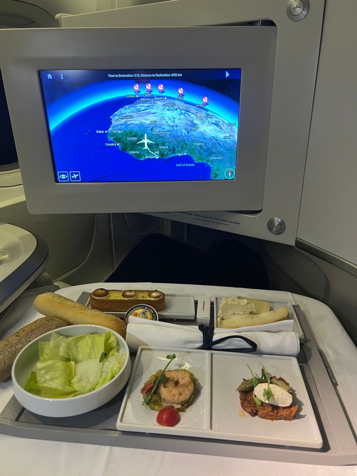 アビジャン→パリ