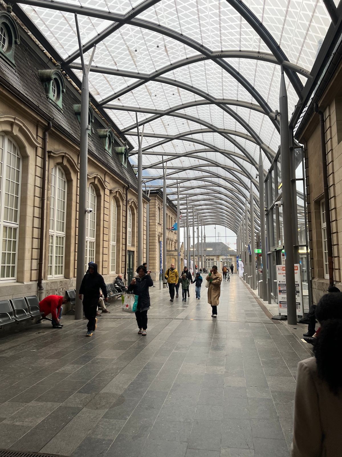 TGVでパリからルクセンブルクへ