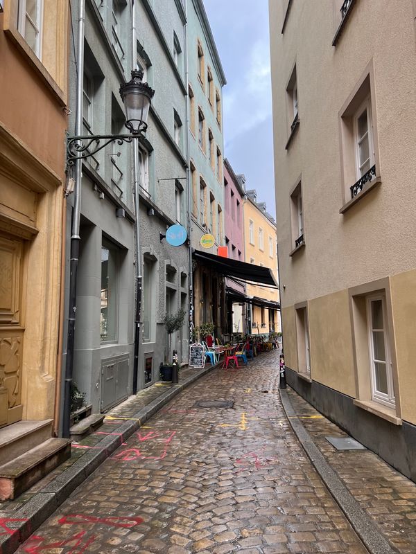 ルクセンブルク・Luxembourg「コートジボワール出張5」の写真：ルクセンブルクの街並み