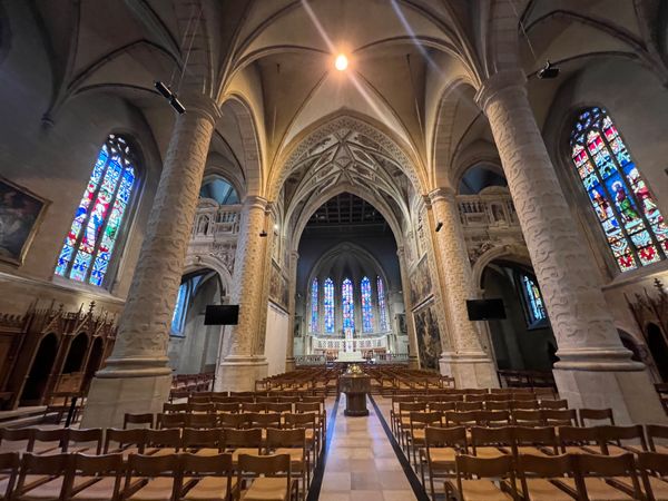 ルクセンブルク・Luxembourg「コートジボワール出張5」の写真：ルクセンブルクの聖堂