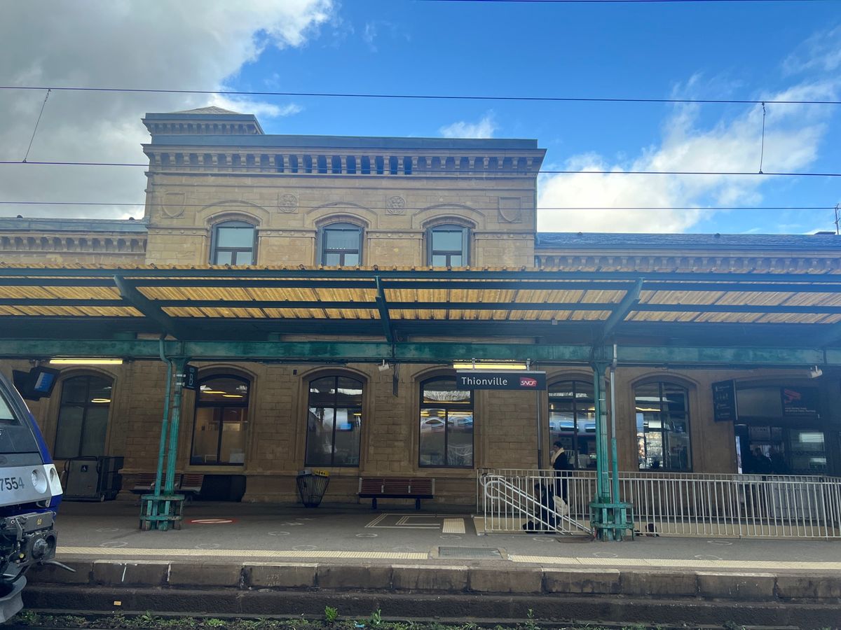 TGVでパリからルクセンブルクへ