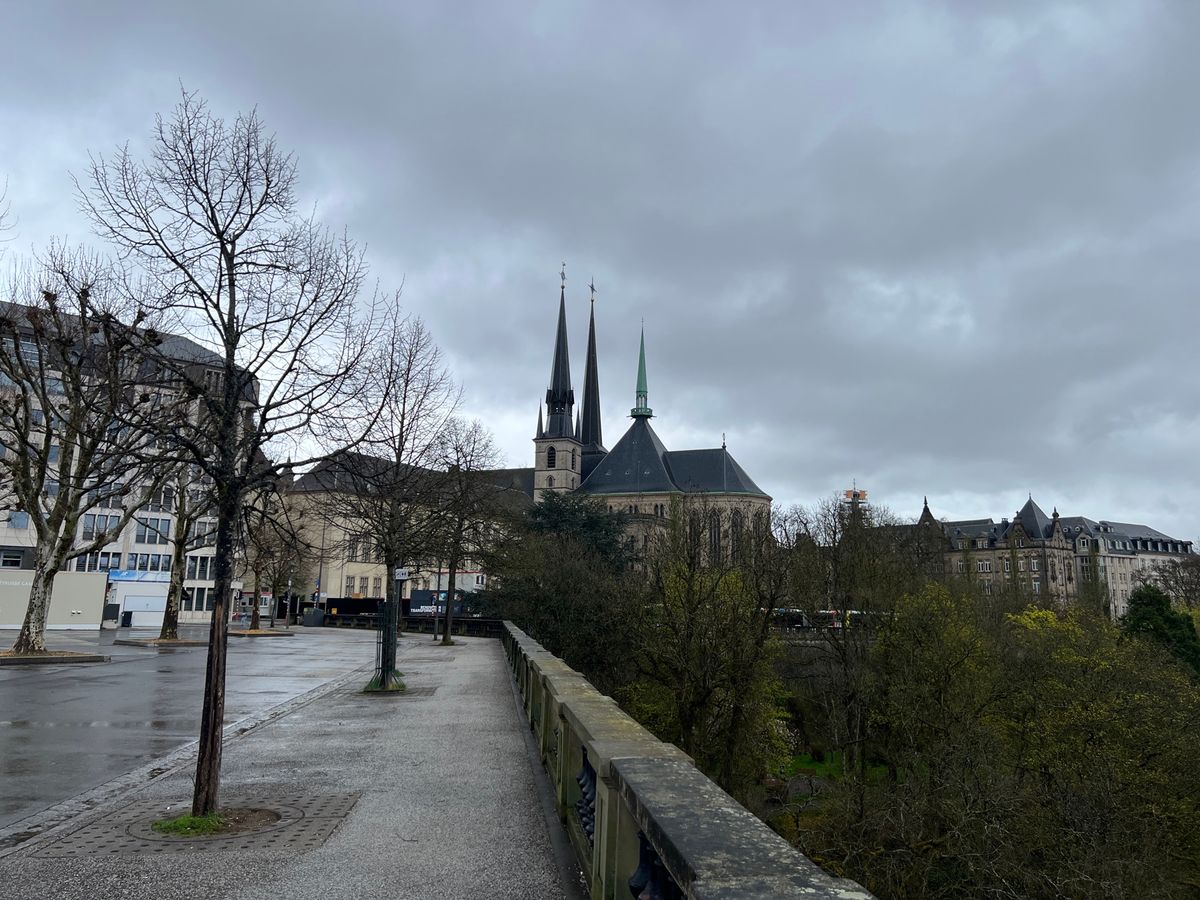 雨だったルクセンブルク