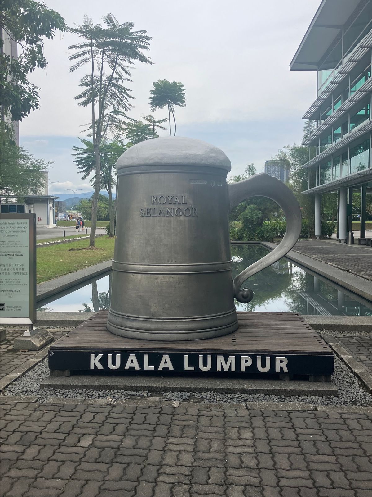 ホテルの部屋からパチリ