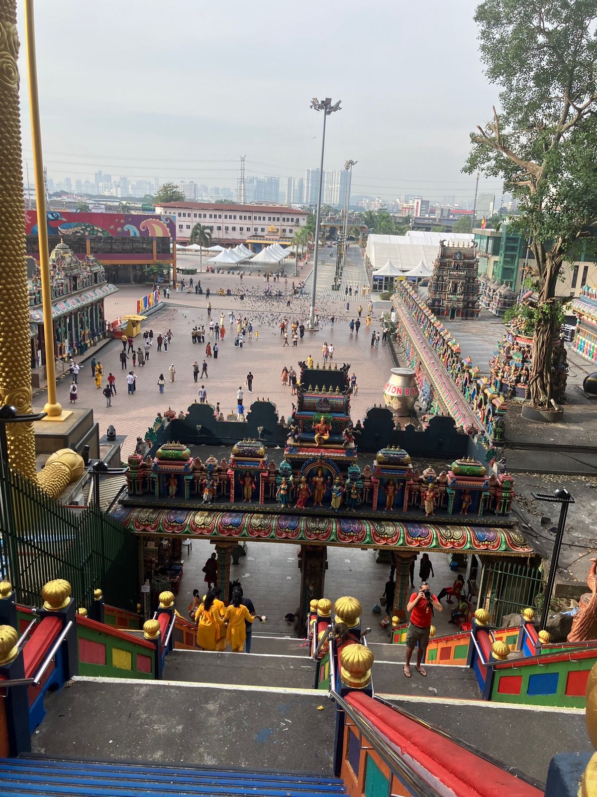 ホテルの部屋からパチリ