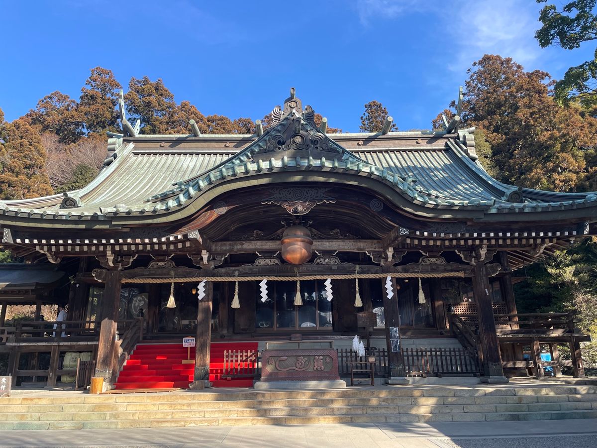 筑波山神社に参拝