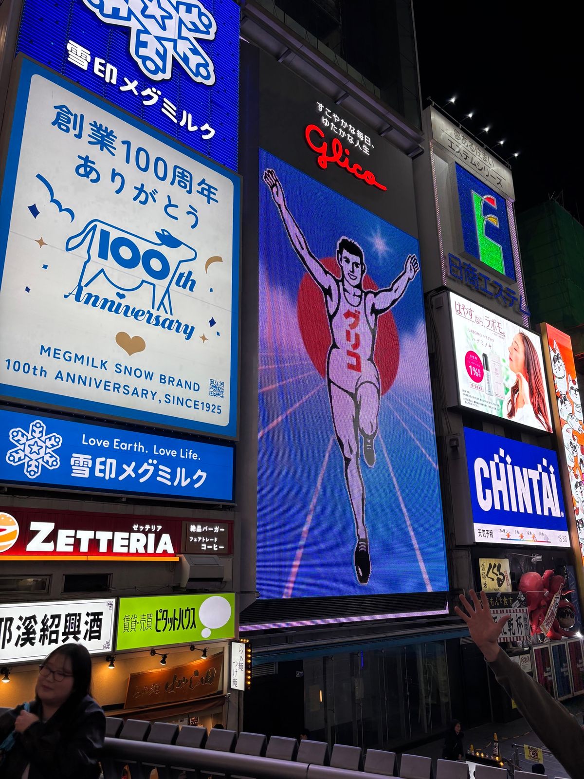 京都　二条城〜清水寺周辺
大阪　道頓堀で串カツ&たこ焼きで飲み