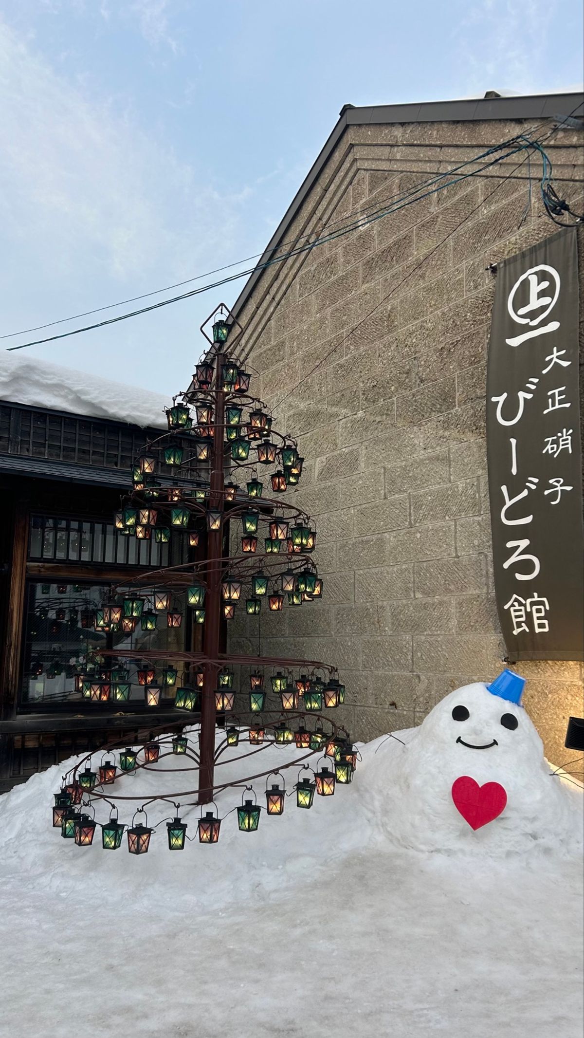 小樽の街歩き🚶‍♀️
日が沈んで行く光景を色んな場所からみれた🚗³₃
小樽...