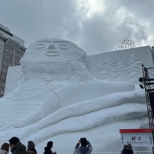 日本・北海道「見たことない景色ばっかり❄️」の写真：大雪像たち❄️
とくに、会津若松市の鶴ヶ...