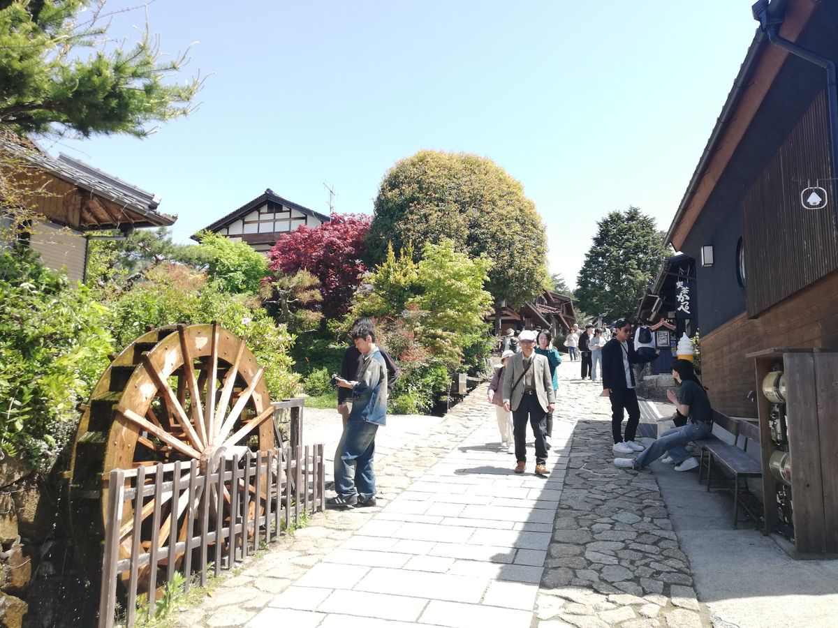 恵那峡の次に行ったのは馬籠宿！
なんだここは景色が良すぎておかしくなる……...