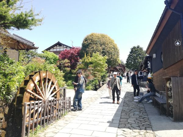 日本・恵那「202504,05　GW恵那旅行」の写真：恵那峡の次に行ったのは馬籠宿！
なんだこ...