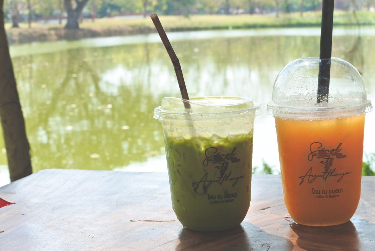 ガパオライス美味しかった〜。
マンゴーとお米のデザートはご飯に甘味がついて...