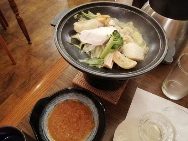 日本・静岡県「20250809,10伊豆高原旅行」の写真：晩御飯その2。
デザートまでついて満足感...