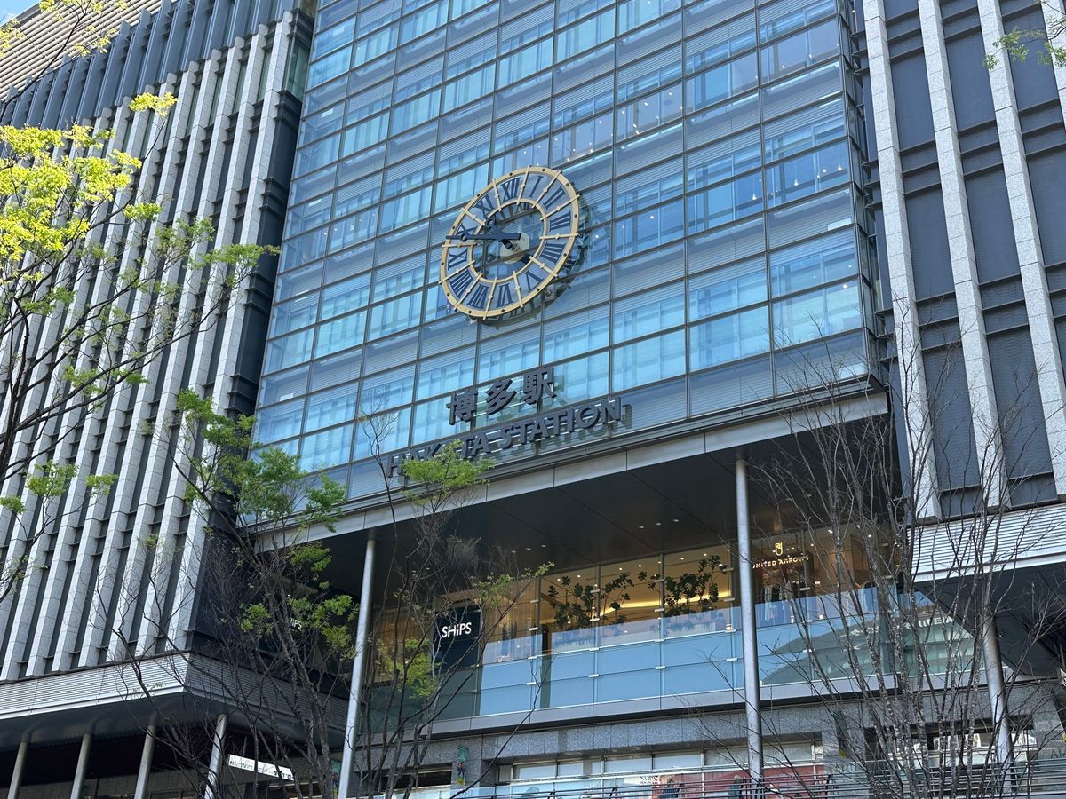 福岡空港、機上富士山、博多駅