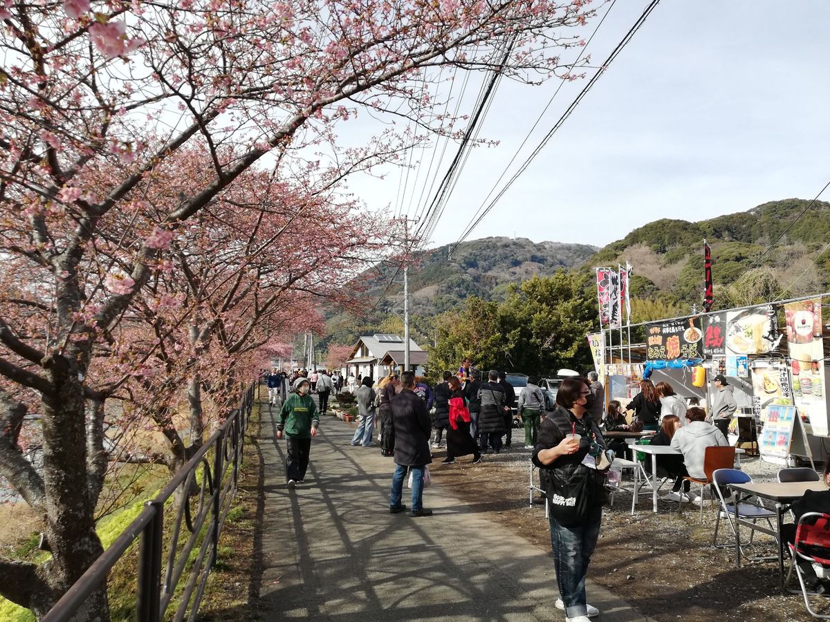 出店の食べ物も美味しい🍖