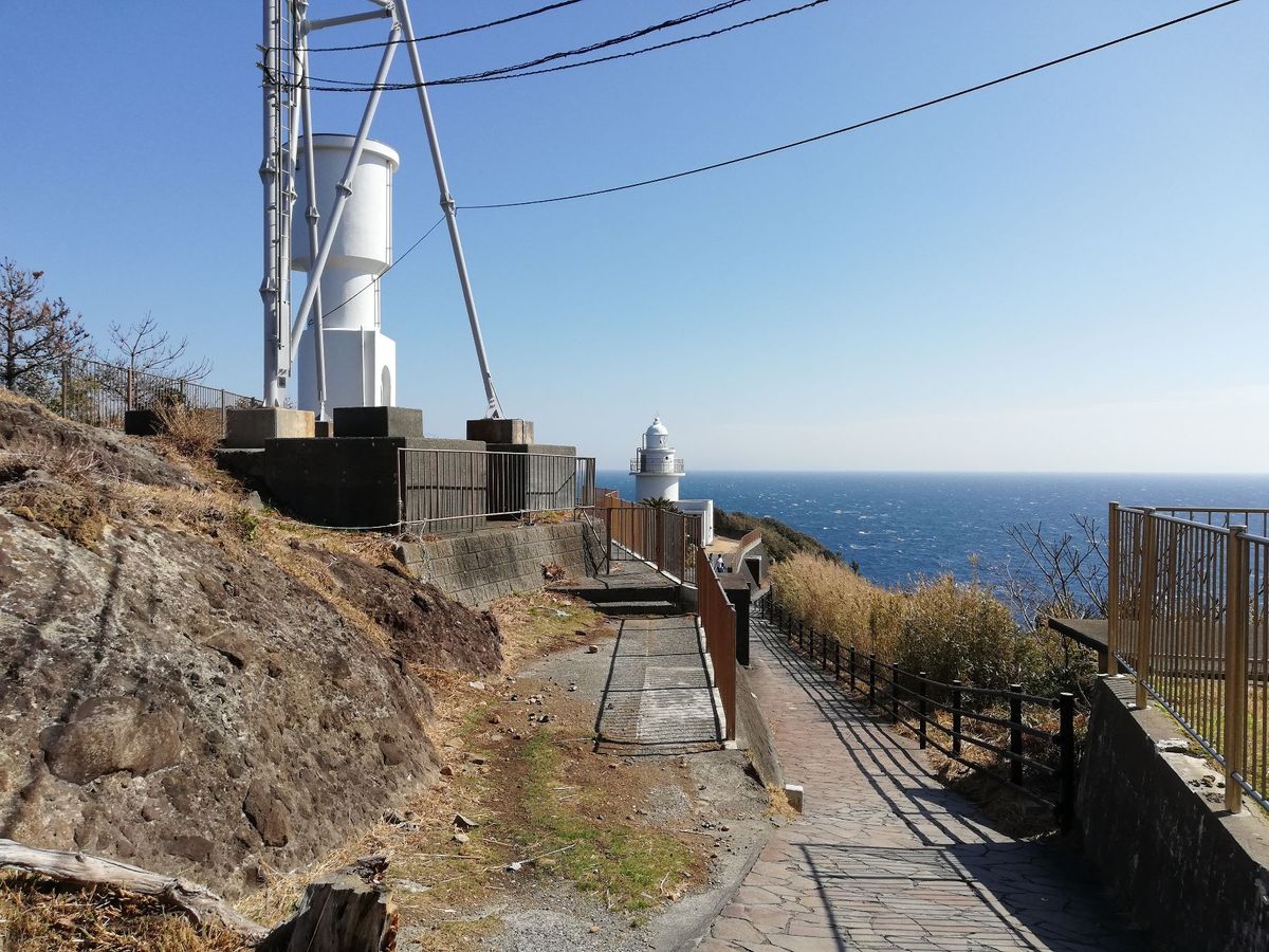石廊崎にもいきました！
伊豆の最南端で、静岡県民なら天気予報でも知ってる人...