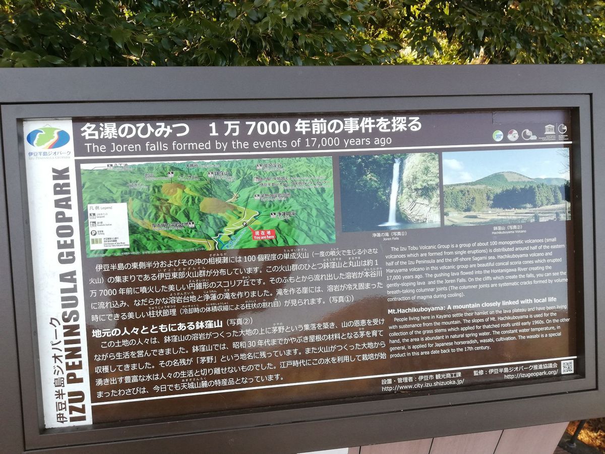 南伊豆からの帰りがけに、浄蓮の滝によりました。河津七滝の一番北側にあるとこ...
