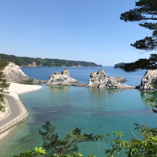日本・岩手県「岩手県・浄土ヶ浜🚗」の写真