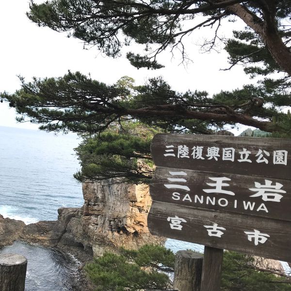 日本・岩手県「岩手県・三王岩🚗」の写真