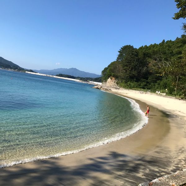 日本・岩手県「岩手県・荒神海水浴場🚗」の写真