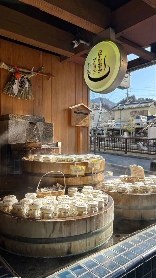 日本・岐阜県「リベンジ旅⛄️」の写真：下呂温泉食べ歩き♨️